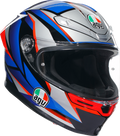 AGV K6 S Helmet - Slashcut - Black/Blue/Red