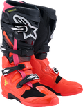 Black/Fluorescent Red/Fluorescent Pink