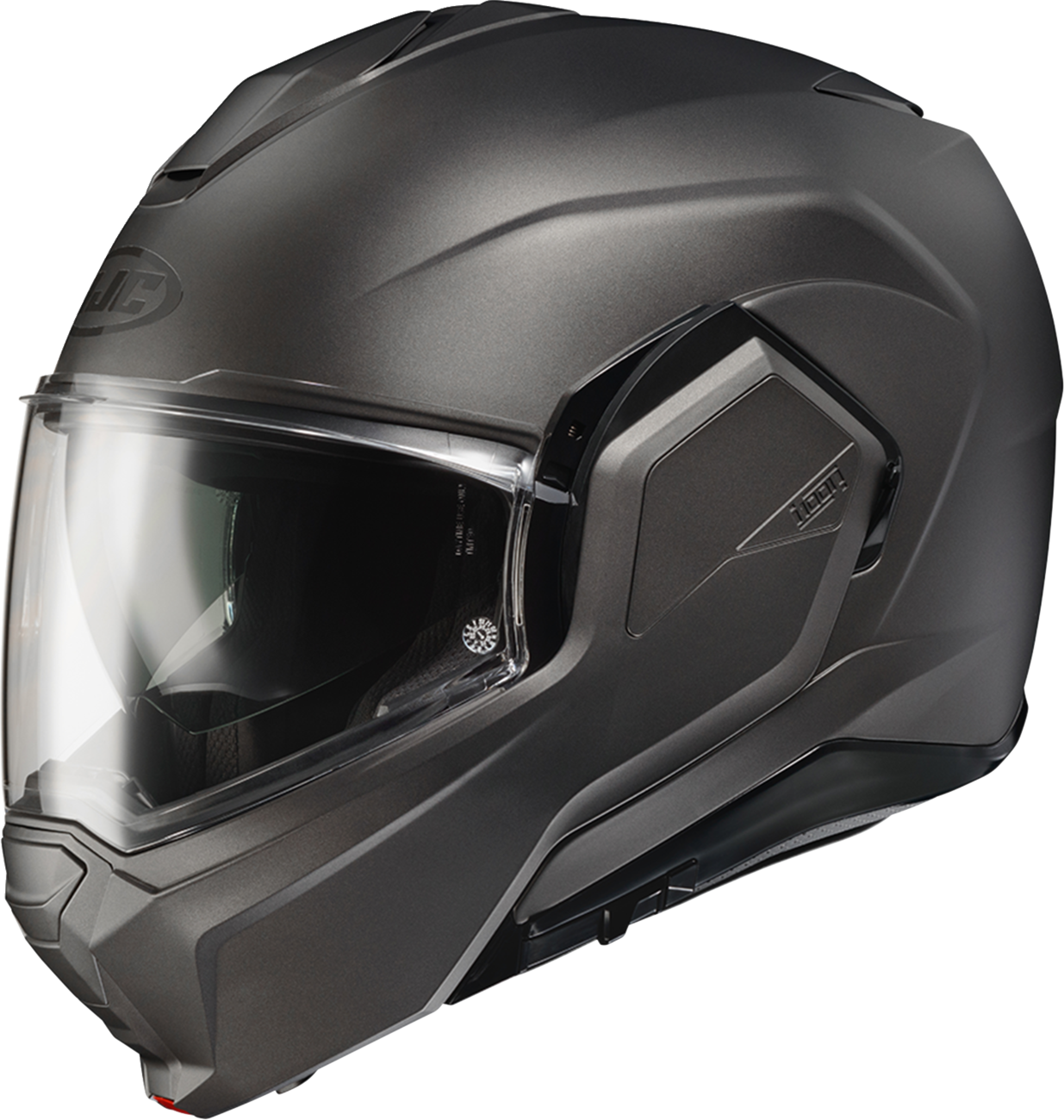HJC i100 Modular Helmet - Solid - Semi-Flat Titanium