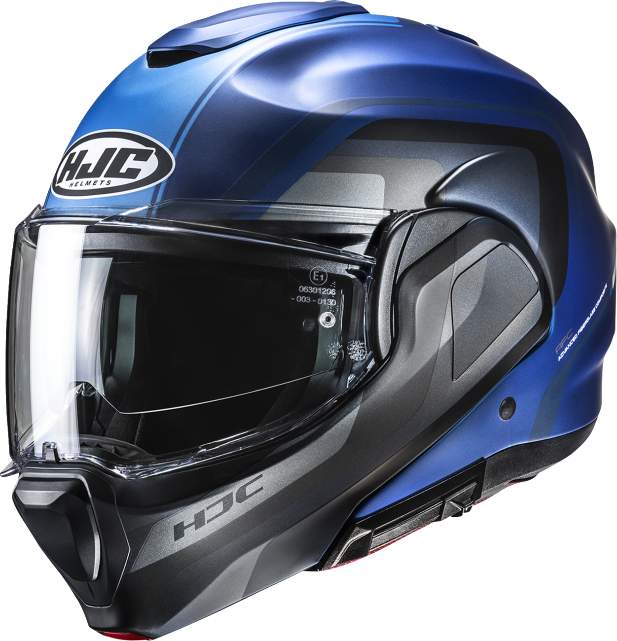 HJC F100 Modular Helmet - Reff - MC2SF