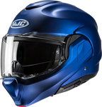 F100 Modular Helmet - Solid - Semi-Flat Metallic Blue - Small (1)