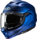 F100 Modular Helmet - Solid - Semi-Flat Metallic Blue - XL (1)