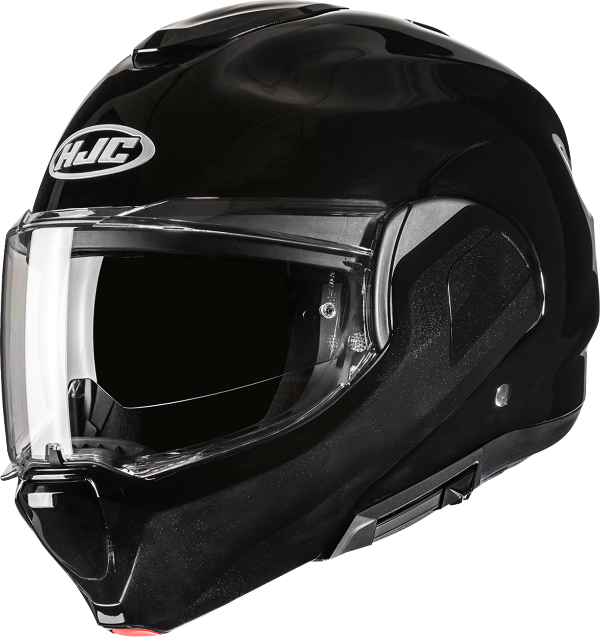 HJC F100 Modular Helmet - Solid - Black