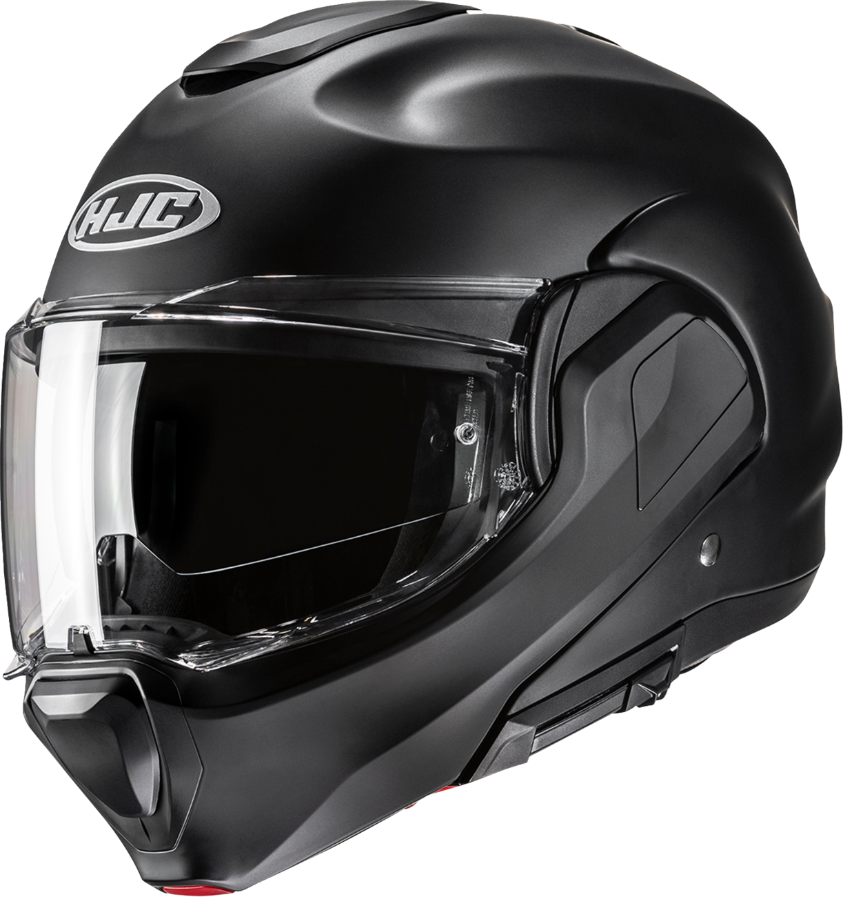 HJC F100 Modular Helmet - Solid - Semi-Flat Black