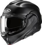 HJC F100 Modular Helmet - Solid - Semi-Flat Black
