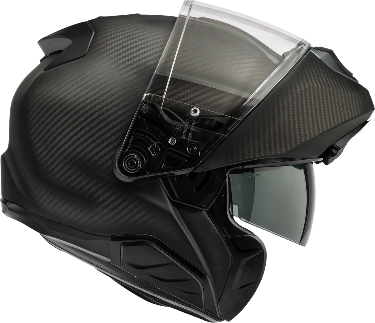 HJC RPHA 91 Carbon Modular Helmet - Solid - Matte Carbon