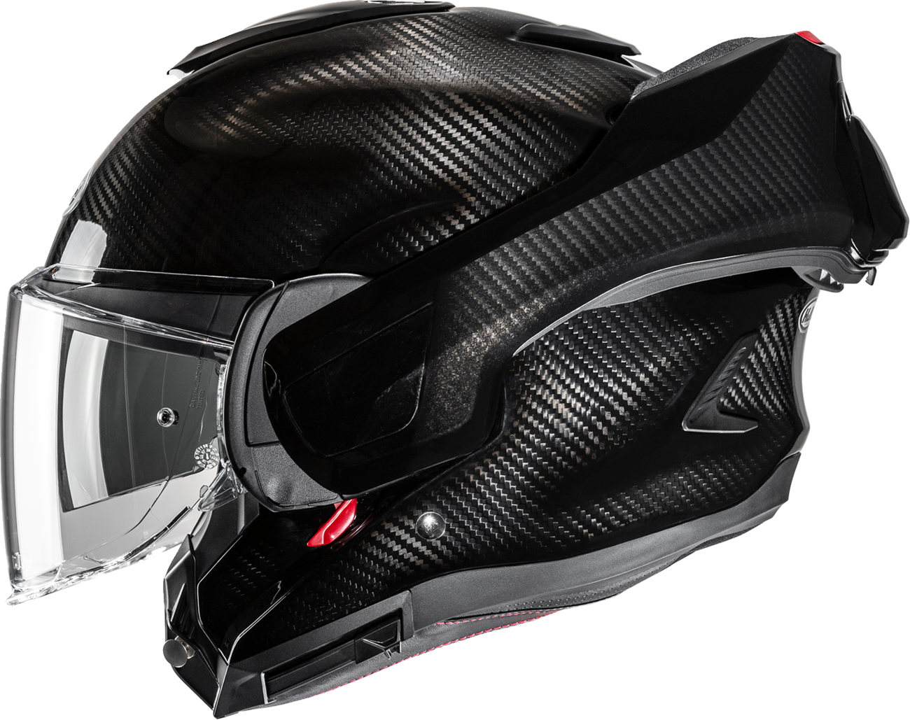 HJC F100 Carbon Modular Helmet - Solid - Matte Carbon