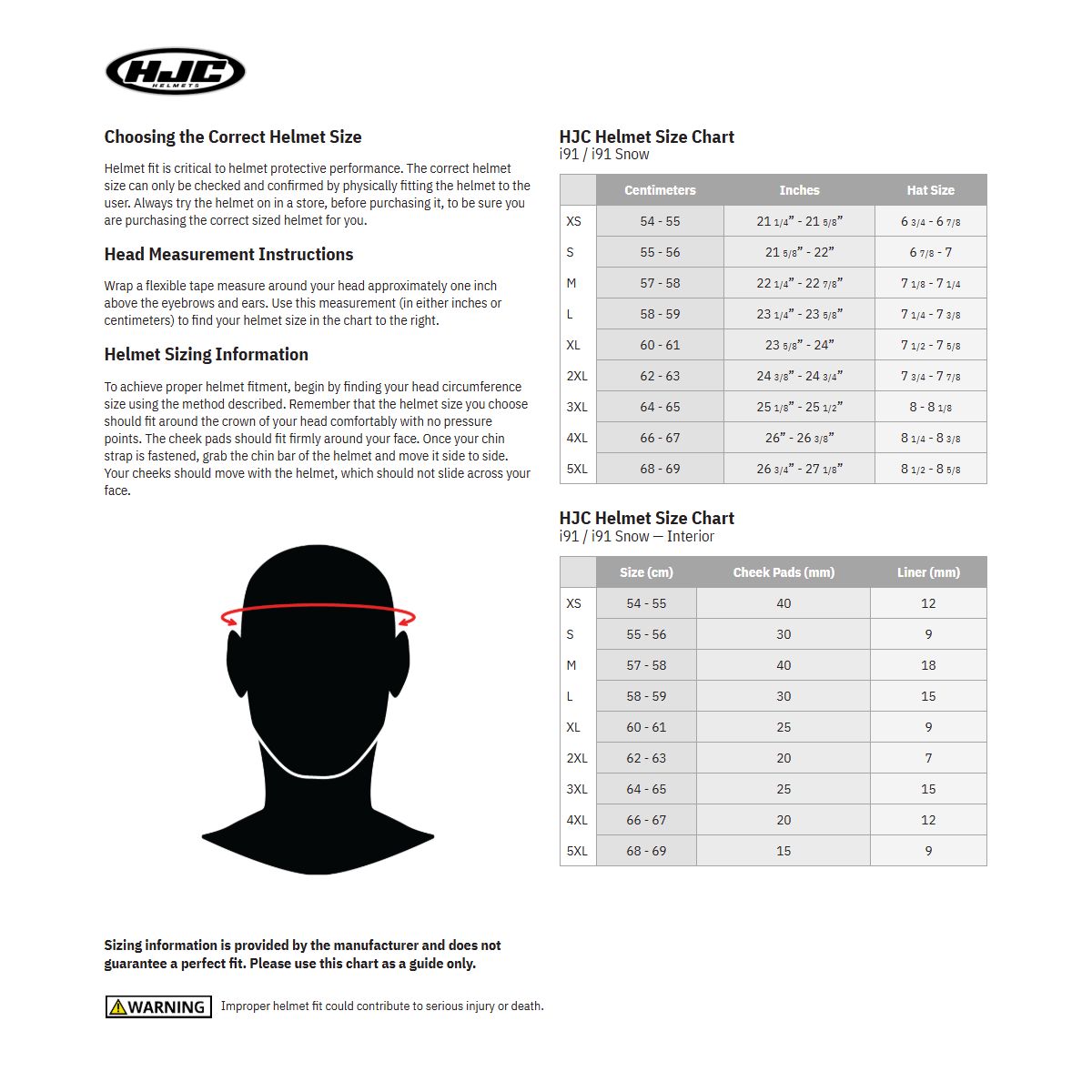 HJC i91 Modular Helmet - Bina - MC3H - Small