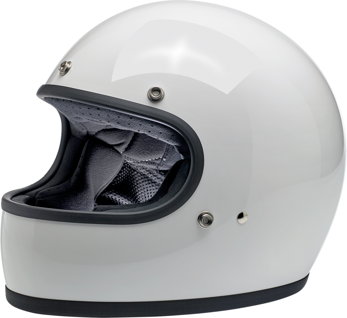 Biltwell Gringo Helmet - Gloss White