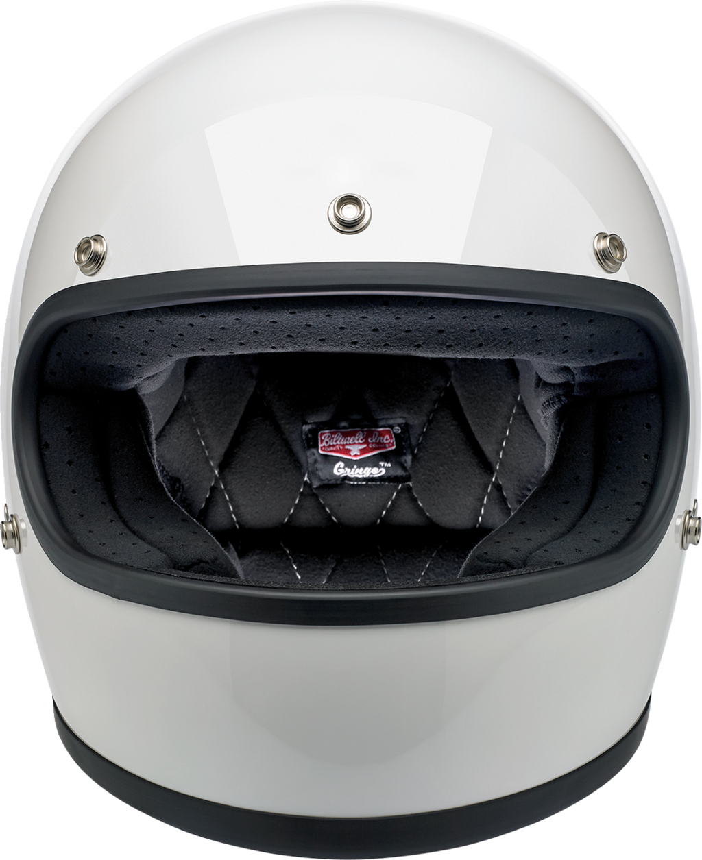 Biltwell Gringo Helmet - Gloss White