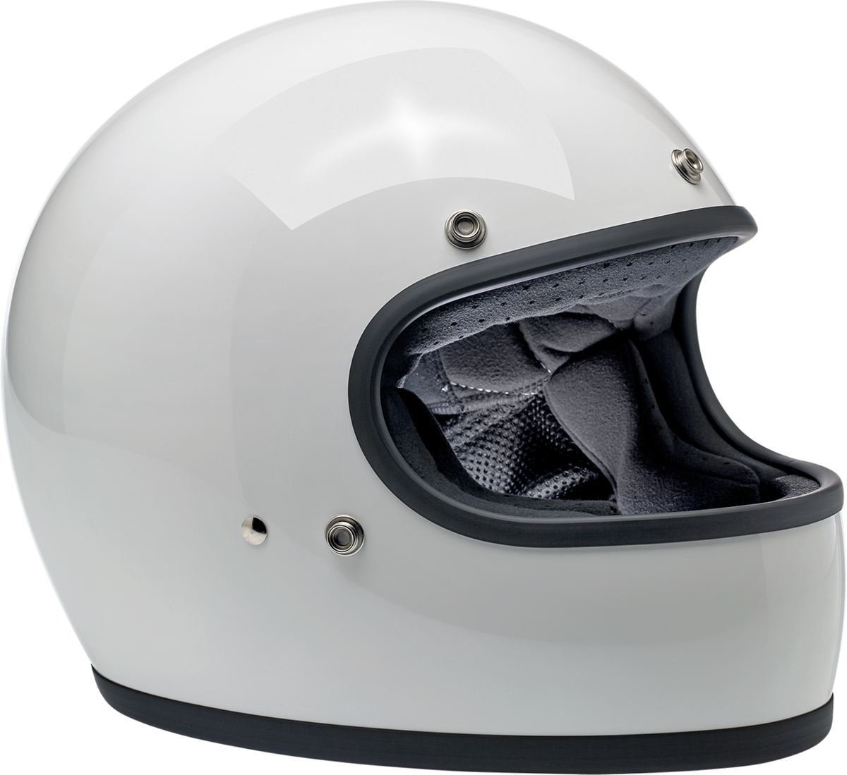 Biltwell Gringo Helmet - Gloss White