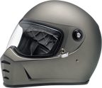 Biltwell Lane Splitter Helmet - Flat Titanium