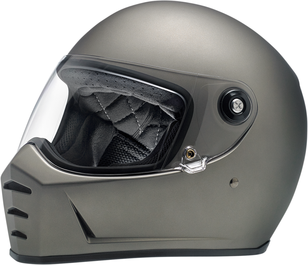 Biltwell Lane Splitter Helmet - Flat Titanium