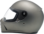 Biltwell Lane Splitter Helmet - Flat Titanium