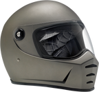 Biltwell Lane Splitter Helmet - Flat Titanium