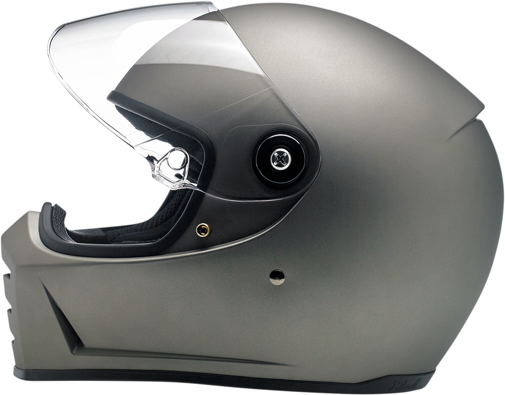 Biltwell Lane Splitter Helmet - Flat Titanium