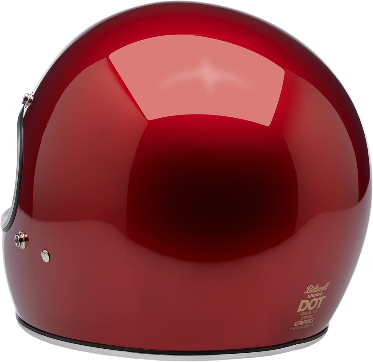 Biltwell Gringo Helmet - Metallic Cherry Red