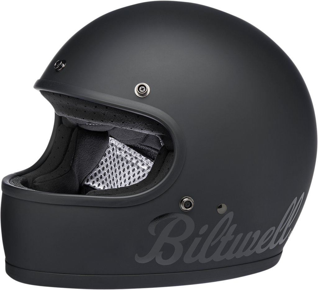 Biltwell Gringo Helmet - Flat Black Factory