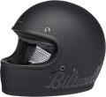 Biltwell Gringo Helmet - Flat Black Factory