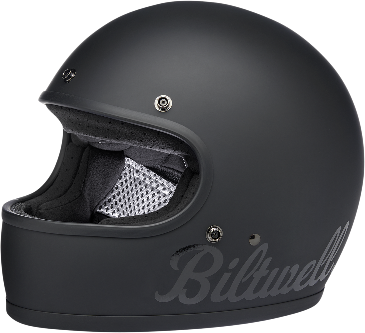 Biltwell Gringo Helmet - Flat Black Factory