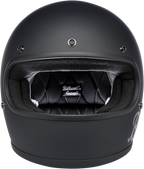 Biltwell Gringo Helmet - Flat Black Factory