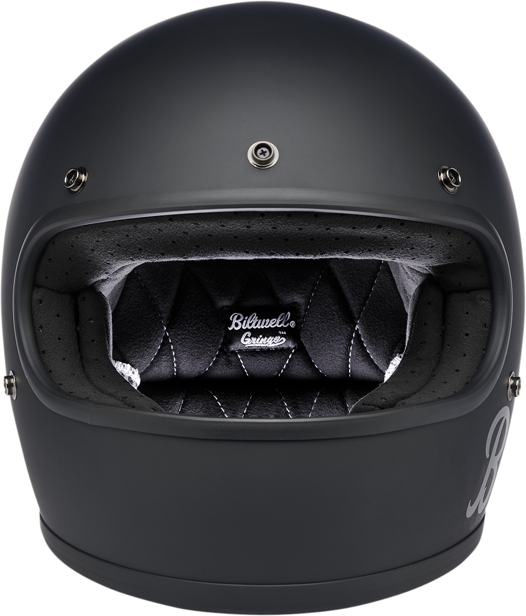 Biltwell Gringo Helmet - Flat Black Factory