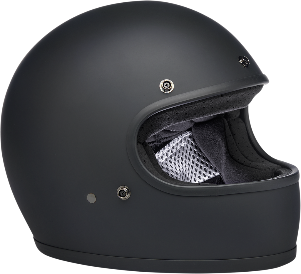 Biltwell Gringo Helmet - Flat Black Factory