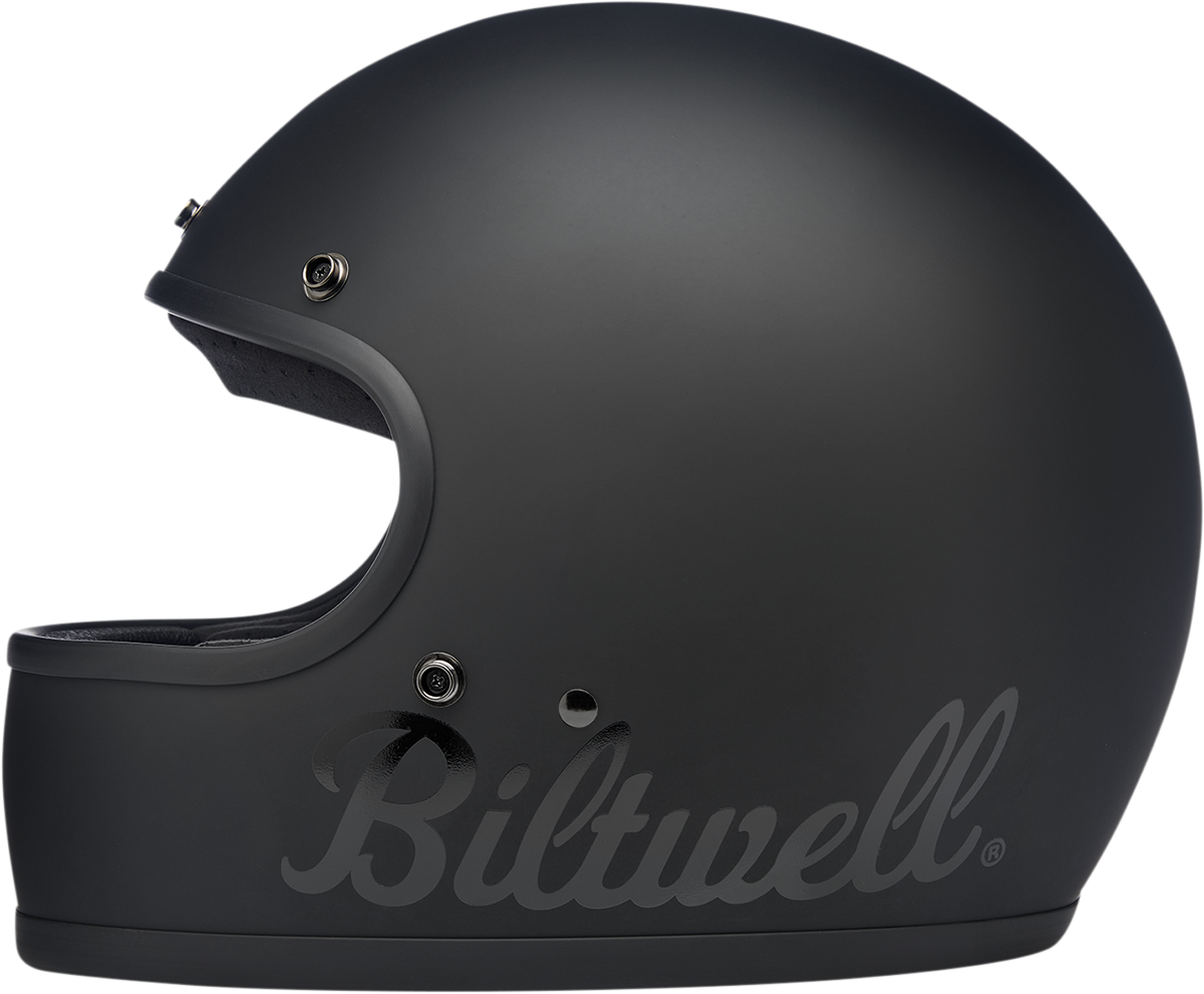 Biltwell Gringo Helmet - Flat Black Factory