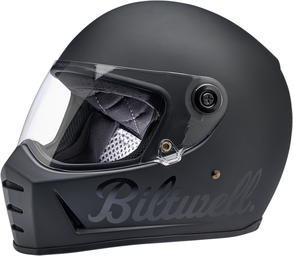 Biltwell Lane Splitter Helmet - Factory - Flat Black