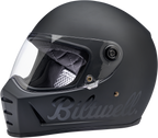 Biltwell Lane Splitter Helmet - Factory - Flat Black