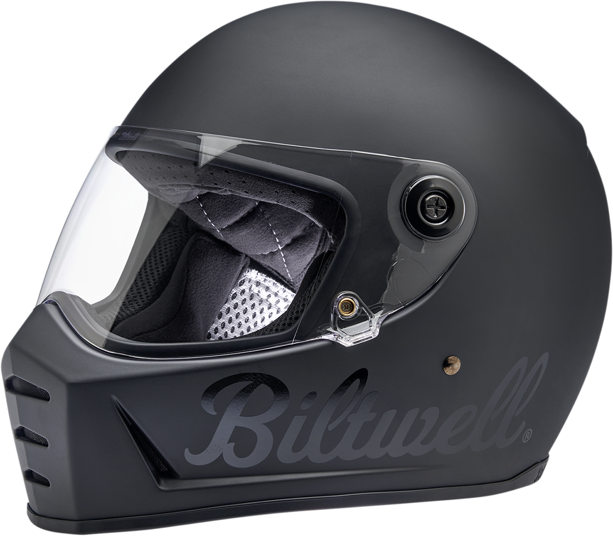 Biltwell Lane Splitter Helmet - Factory - Flat Black