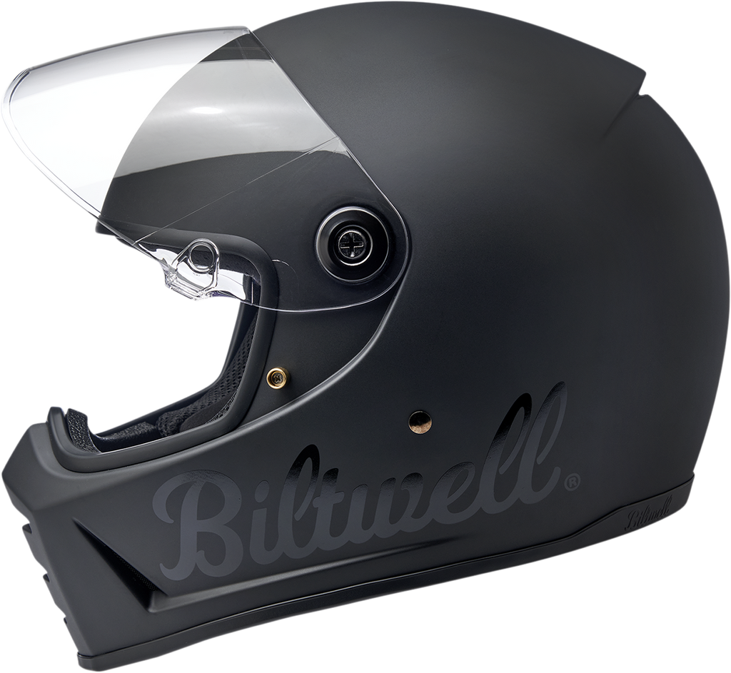 Biltwell Lane Splitter Helmet - Factory - Flat Black