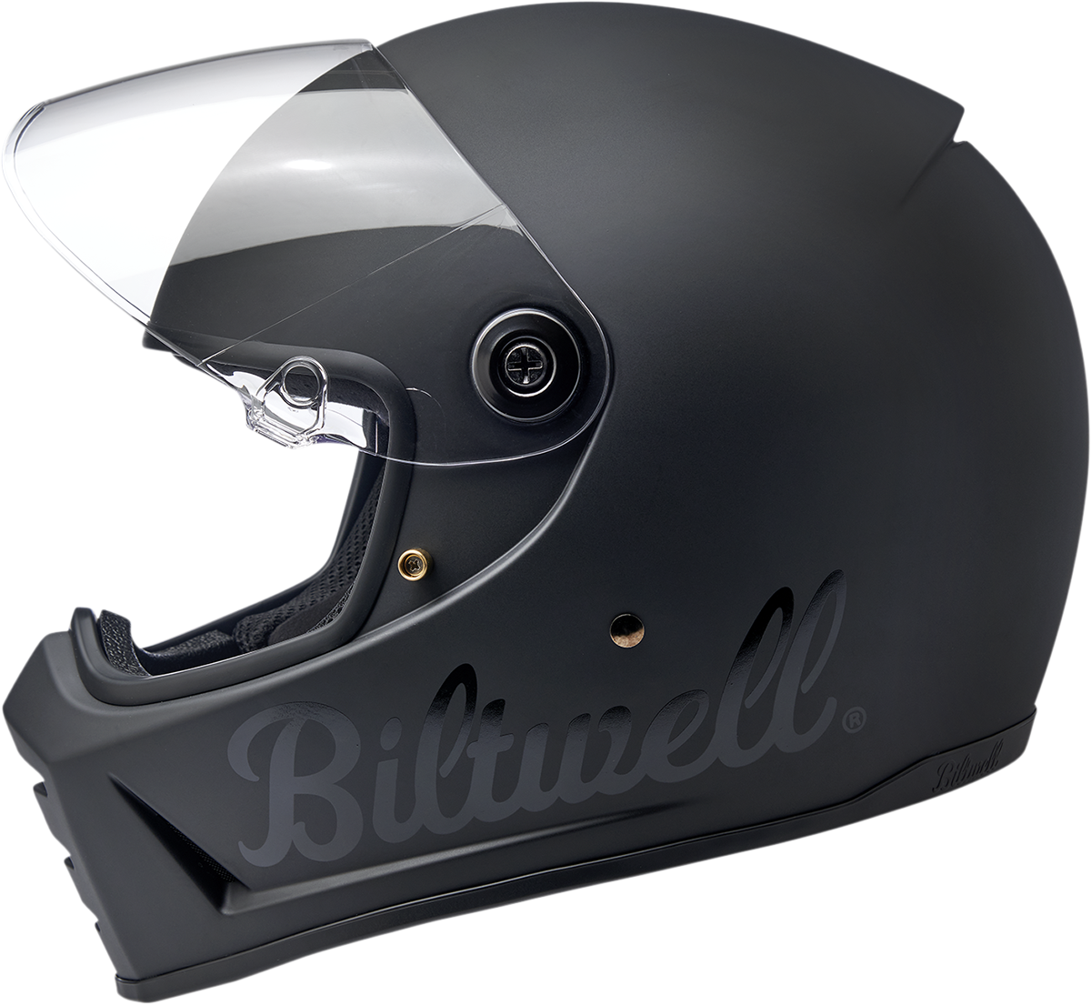 Biltwell Lane Splitter Helmet - Factory - Flat Black