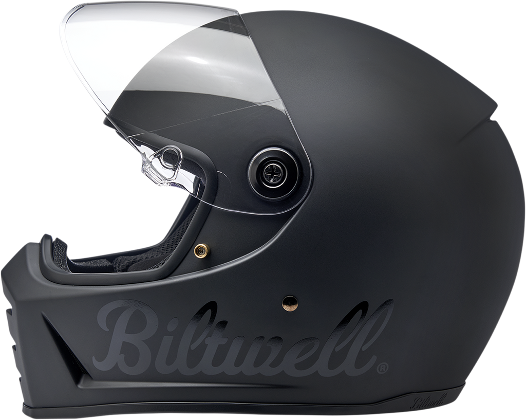 Biltwell Lane Splitter Helmet - Factory - Flat Black