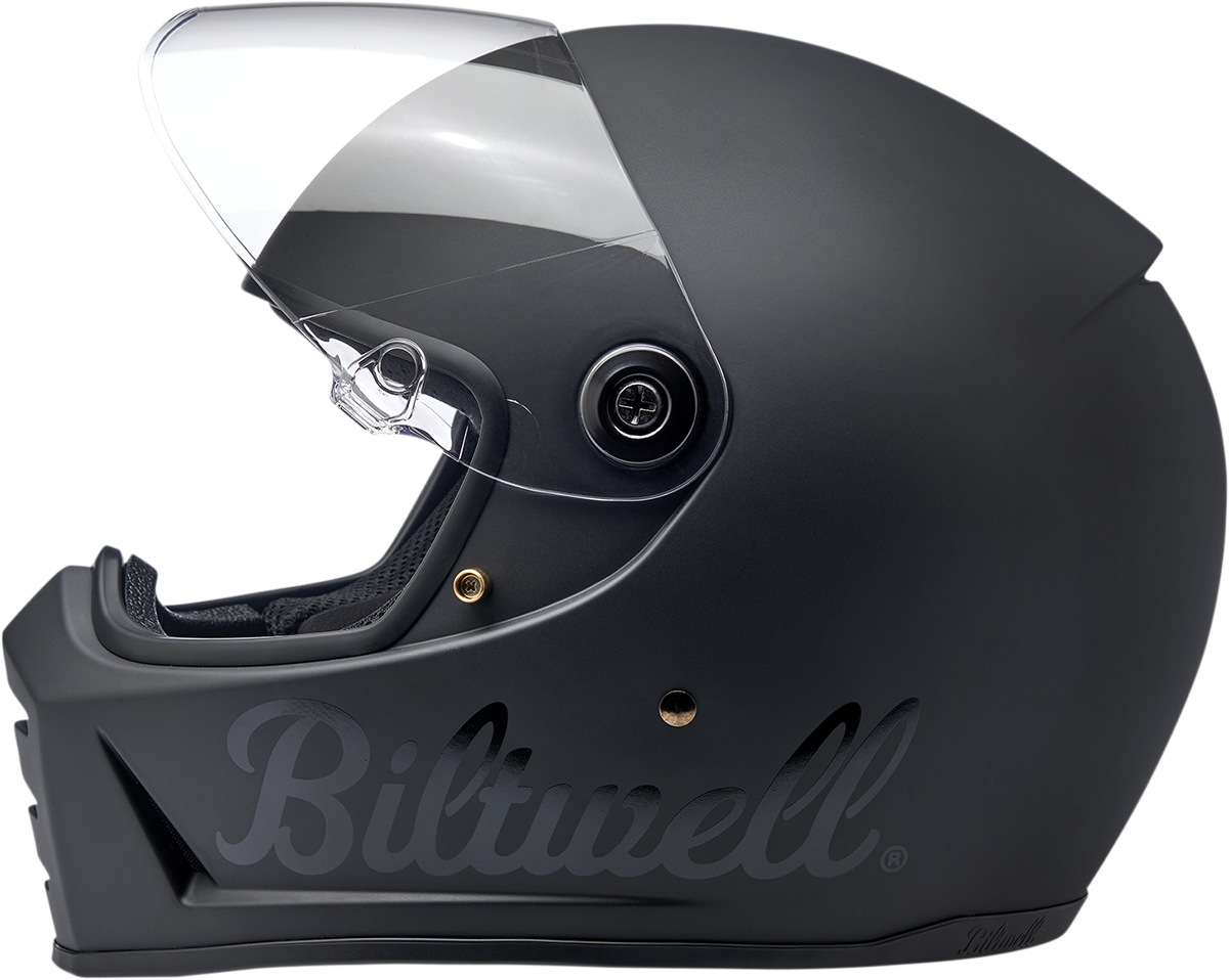 Biltwell Lane Splitter Helmet - Factory - Flat Black