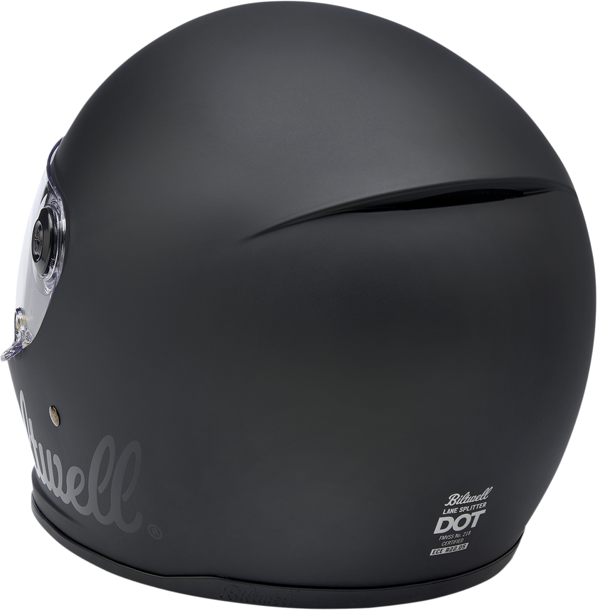 Biltwell Lane Splitter Helmet - Factory - Flat Black