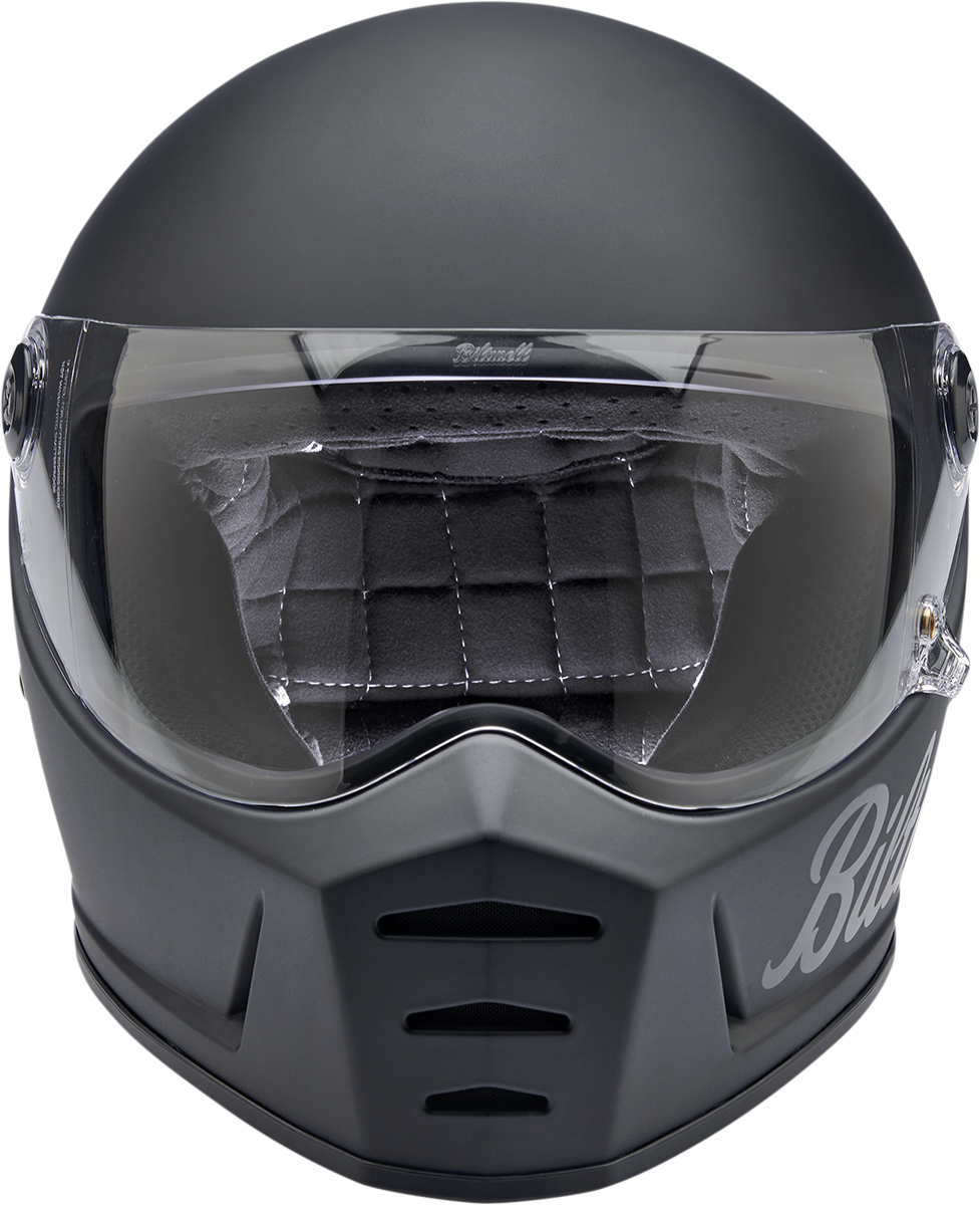 Biltwell Lane Splitter Helmet - Factory - Flat Black