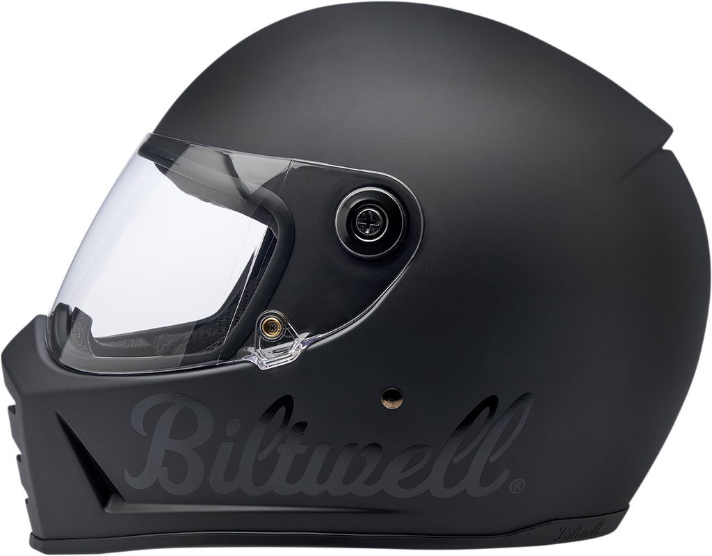 Biltwell Lane Splitter Helmet - Factory - Flat Black