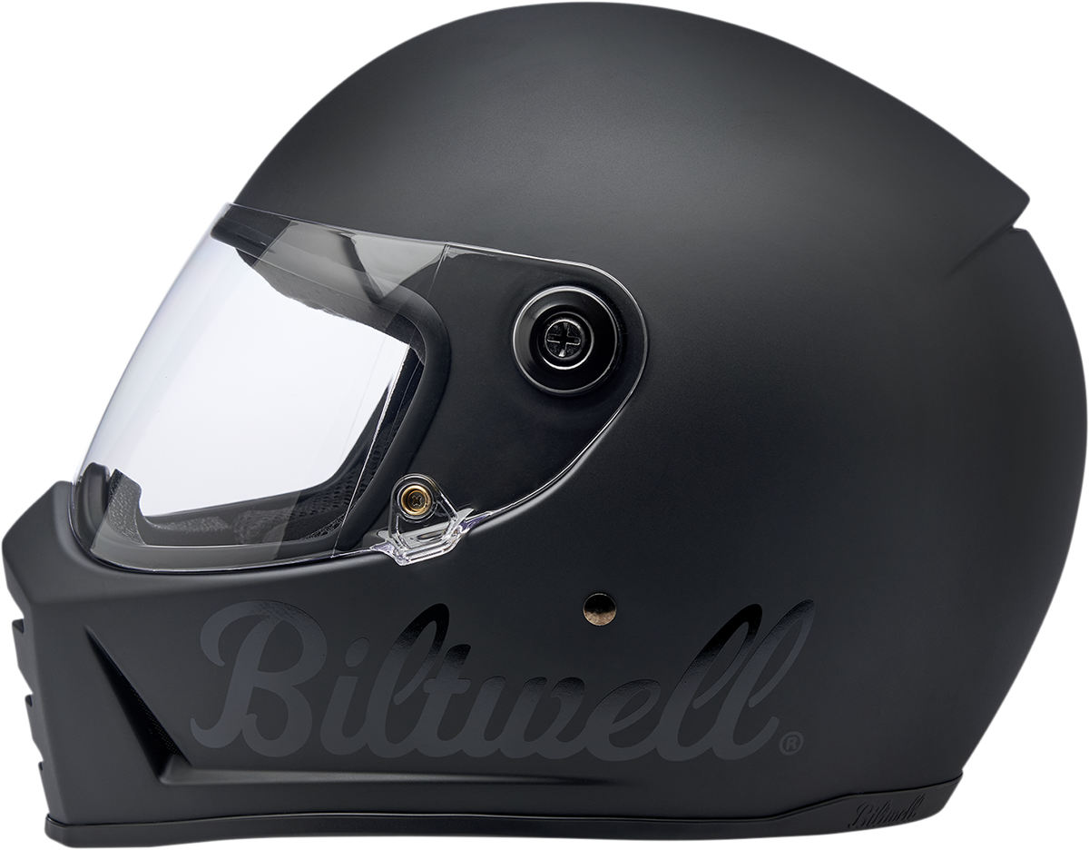Biltwell Lane Splitter Helmet - Factory - Flat Black