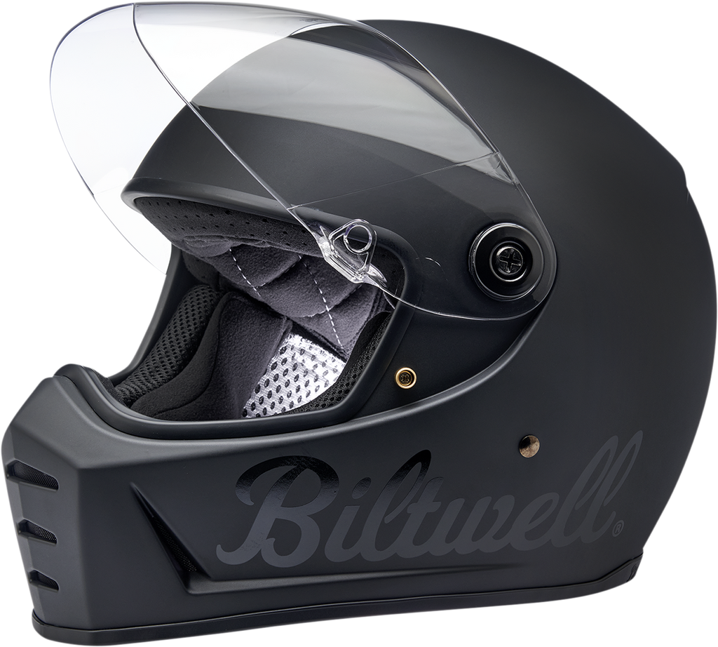 Biltwell Lane Splitter Helmet - Factory - Flat Black