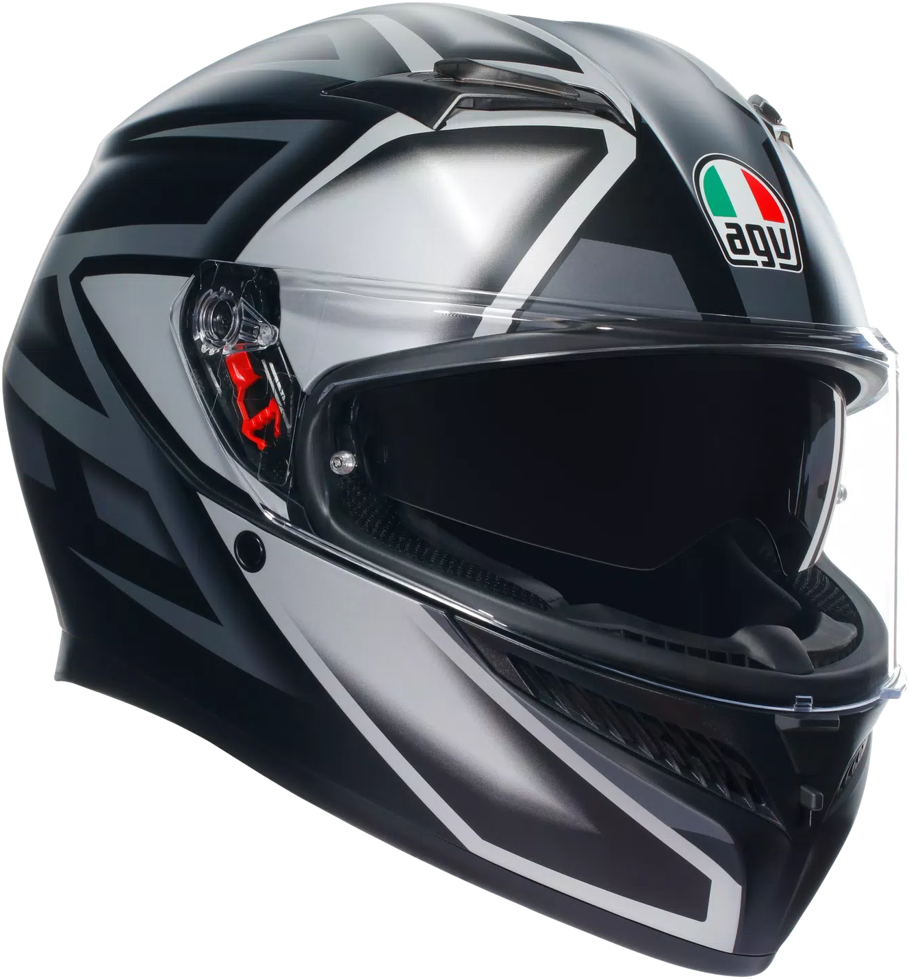 AGV K3 Helmet - Compound - Matte Black/Gray