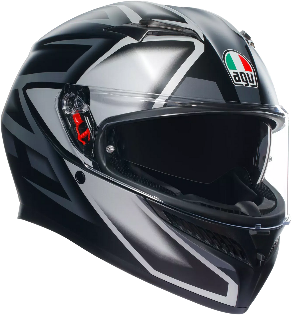 K3 Helmet - Compound - Matte Black/Gray - Large (1)