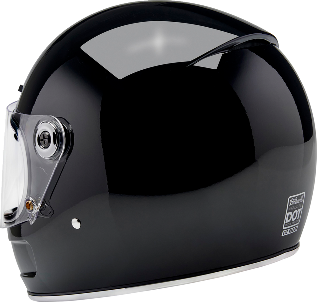 Biltwell Gringo Sv Gl Helmet - Black