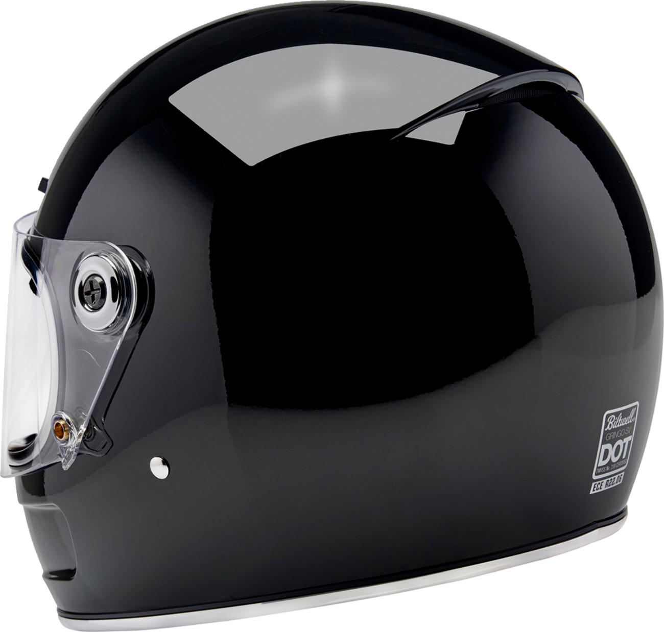Biltwell Gringo Sv Gl Helmet - Black