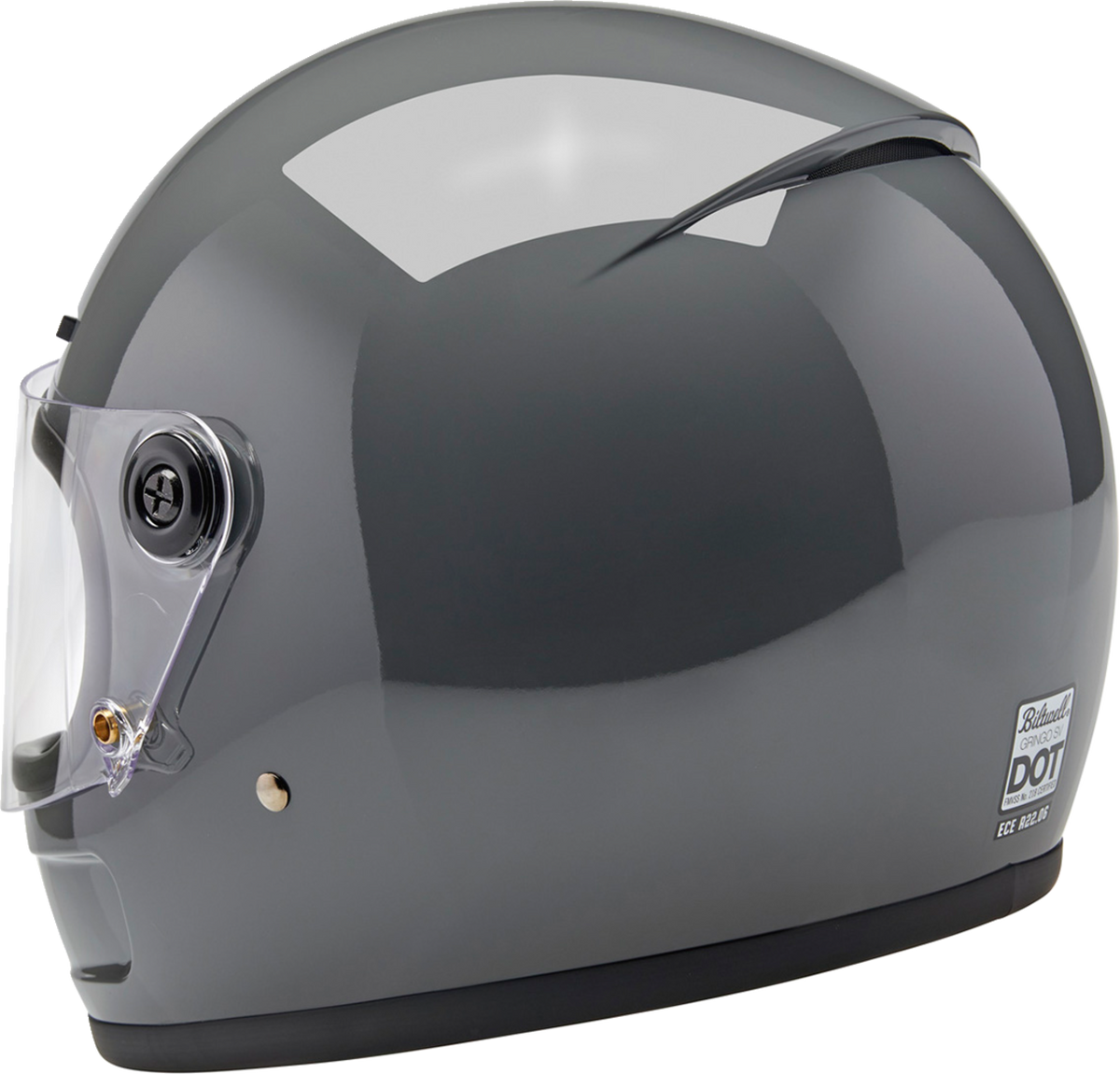 Biltwell Gringo SV Helmet - Gloss Storm Gray