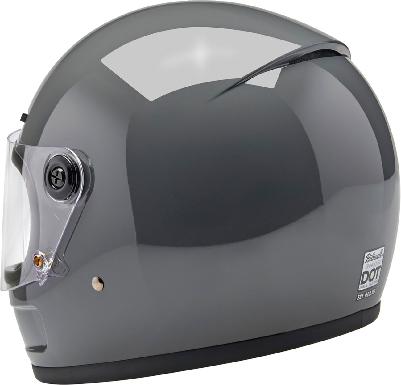 Biltwell Gringo Sv Grey Helmet