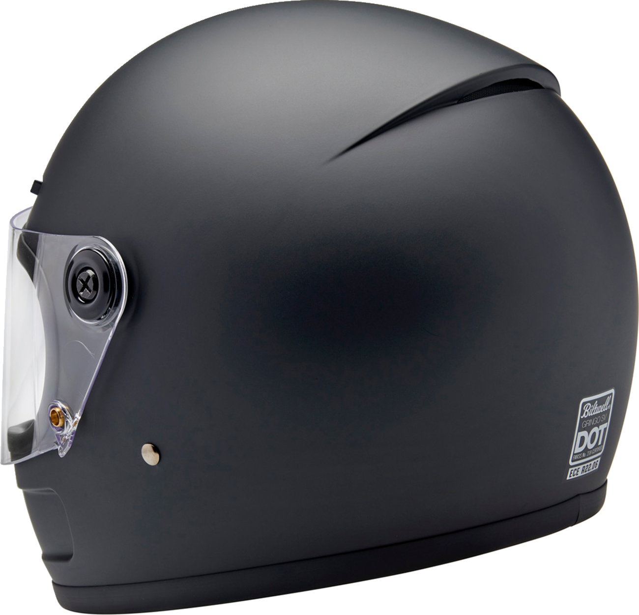 Biltwell Gringo Sv Fl Helmet - Black