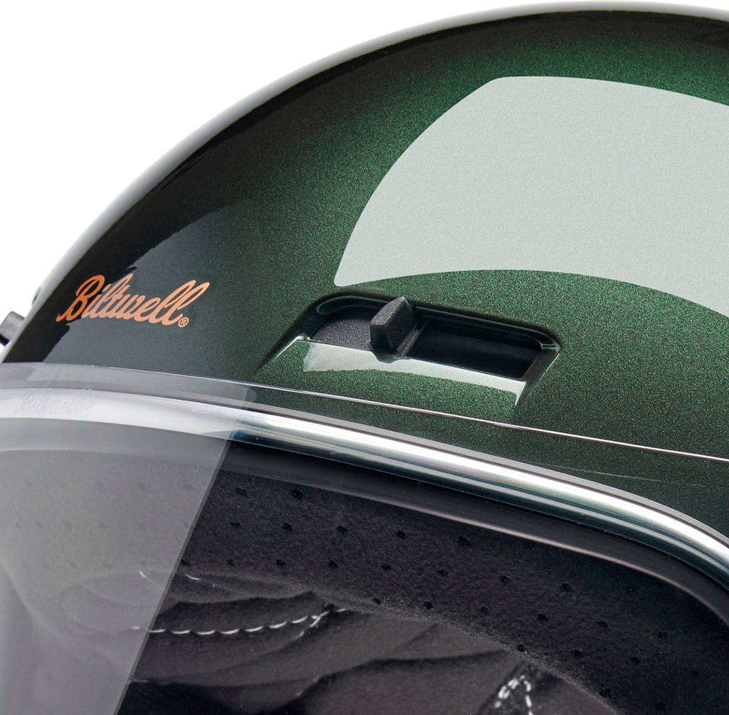 Biltwell Gringo Sv Green Helmet