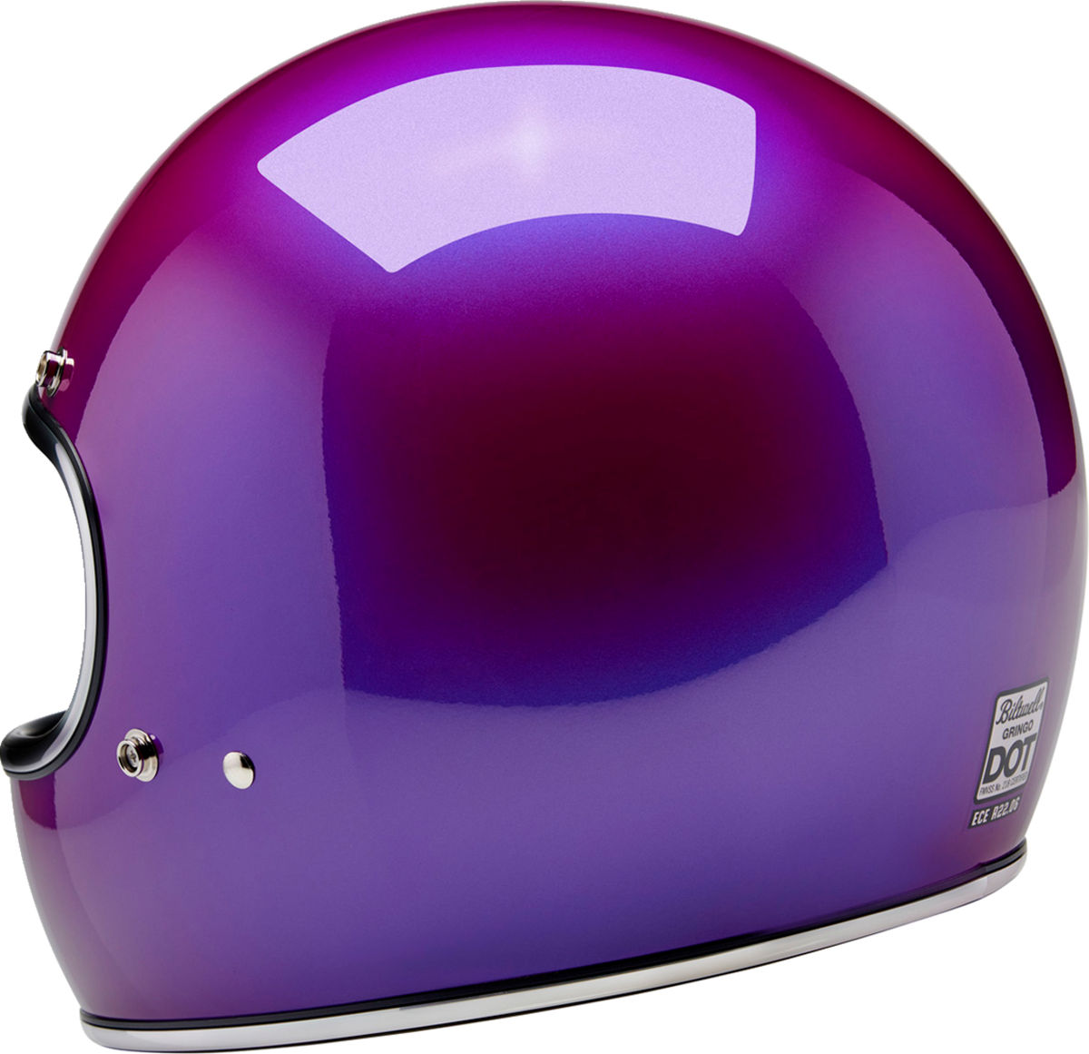 Biltwell Gringo Helmet - Metallic Grape