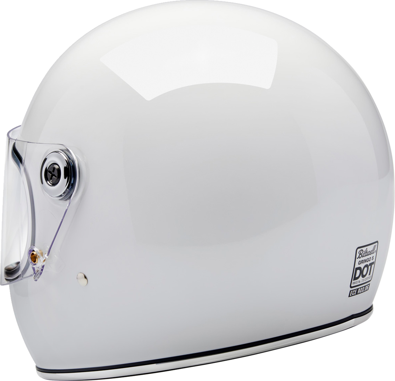 Biltwell Gringo S Gl Helmet - White